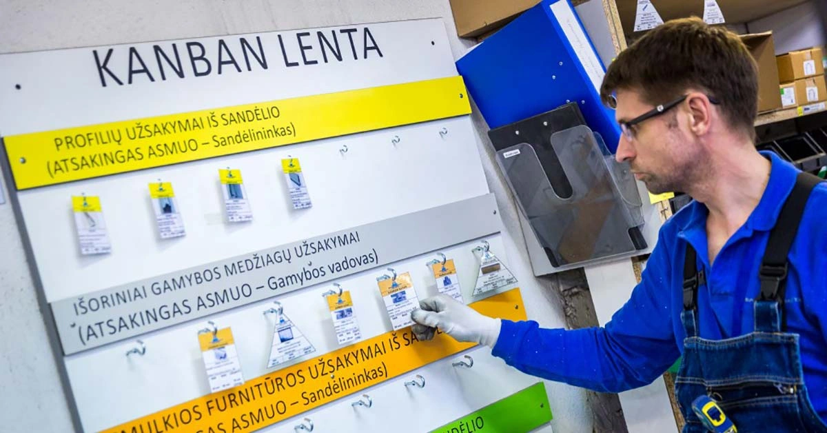 канбан на виробництві